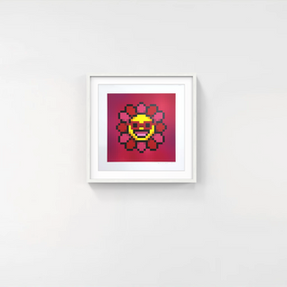 Murakami.Flower #8905 Sunglasses with red edges, 2023-Takashi Murakami-Pinto Gallery