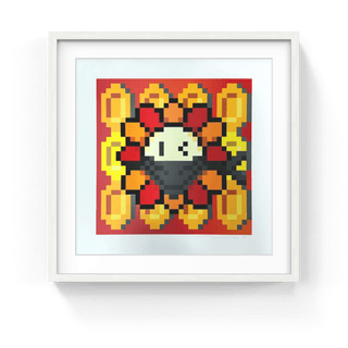 Murakami.Flower #8979 Bank robbery, 2023-Takashi Murakami-Pinto Gallery