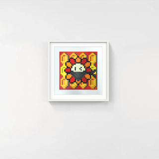 Murakami.Flower #8979 Bank robbery, 2023-Takashi Murakami-Pinto Gallery