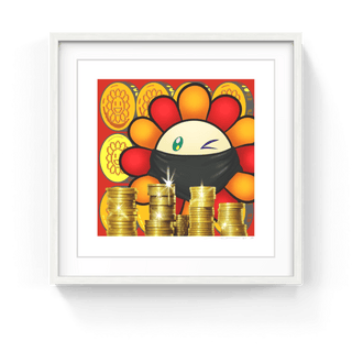 Murakami.Flower #8979 Bank robbery, 2024-Takashi Murakami-Pinto Gallery