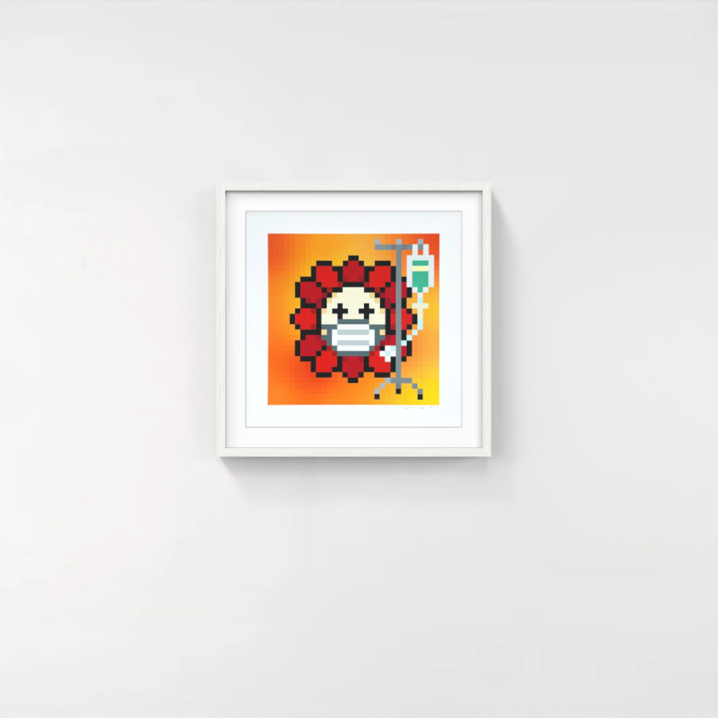 Takashi Murakami | Murakami.Flower #9156 Fighting illness, 2023