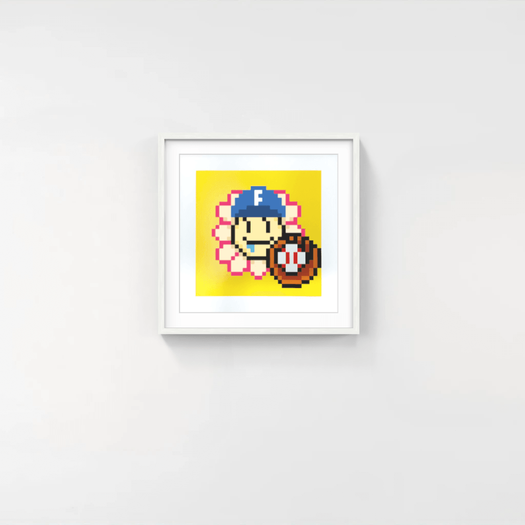 Takashi Murakami | Murakami.Flower #9275 Baseball Catcher, 2023 