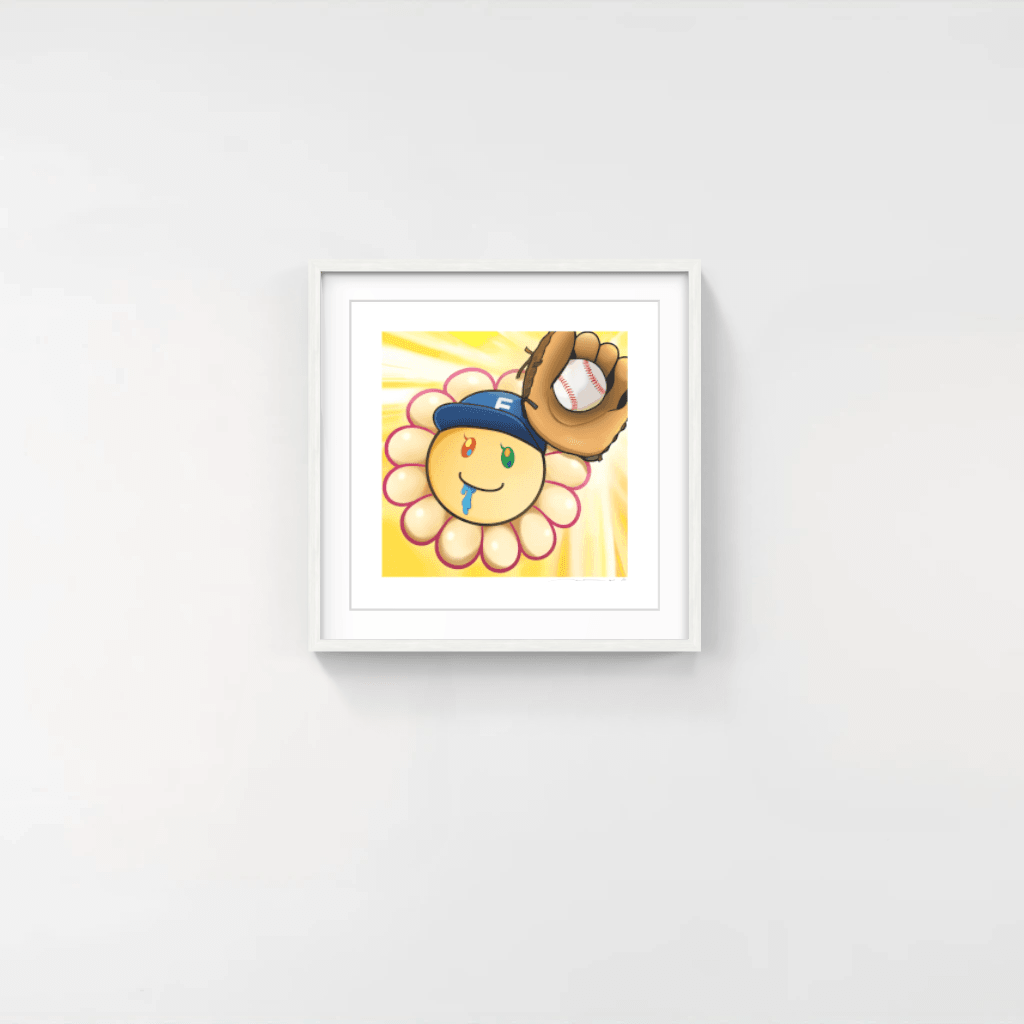 Takashi Murakami | Murakami.Flower #9275 Baseball Catcher, 2024 