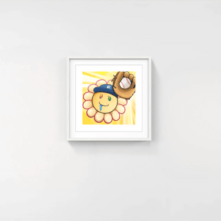 Murakami.Flower #9275 Baseball Catcher, 2024-Takashi Murakami-Pinto Gallery