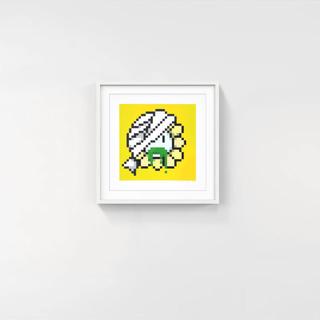 Murakami.Flower #9294 Hotai Guru Guru Zombie, 2023-Takashi Murakami-Pinto Gallery