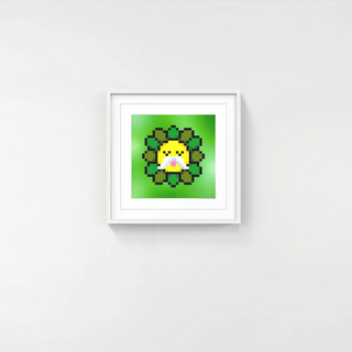 Murakami.Flower #9656 bearded man, 2023-Takashi Murakami-Pinto Gallery