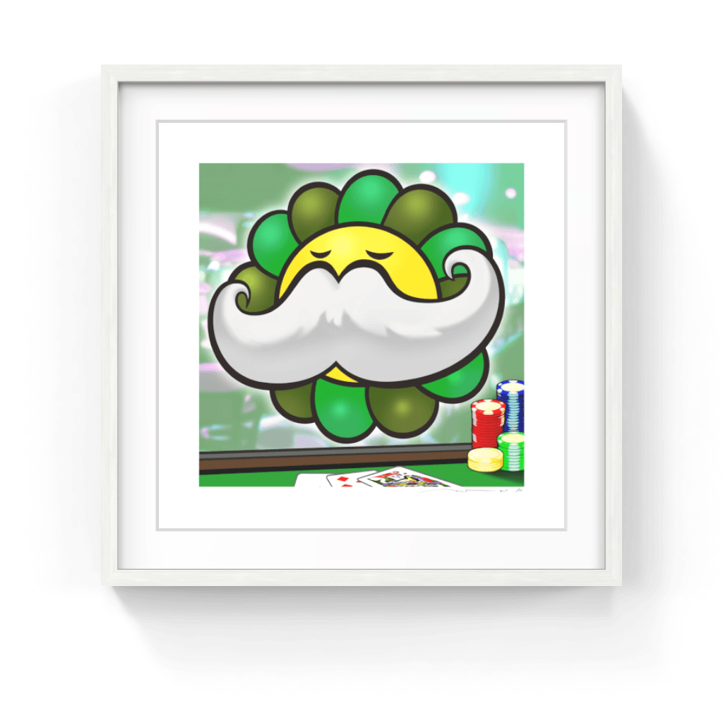 Takashi Murakami | Murakami.Flower #9656 bearded man, 2024 – Pinto