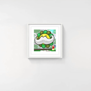 Murakami.Flower #9656 bearded man, 2024-Takashi Murakami-Pinto Gallery