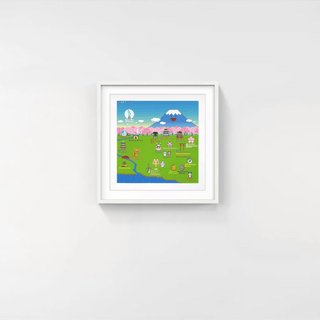 Murakami.Flowers Roadmap 2022 Spring Version, 2023-Takashi Murakami-Pinto Gallery