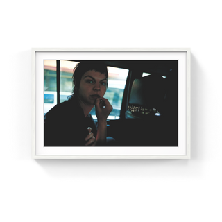 Nan Goldin - Valérie in the taxi, Paris, 2001, 2004 - Pinto Gallery