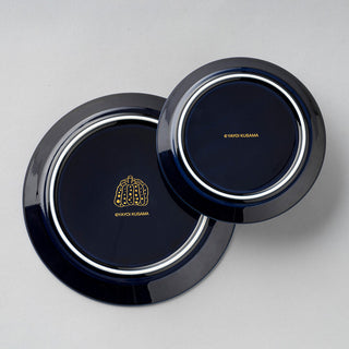 Naoshima Pumpkin Plate (Set of 2), 2019-Yayoi Kusama-Pinto Gallery