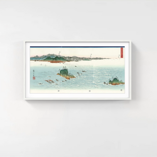 Naruto Rapids of Awa Province, After 1853-Utagawa Hiroshige (Andō Hiroshige)-Pinto Gallery