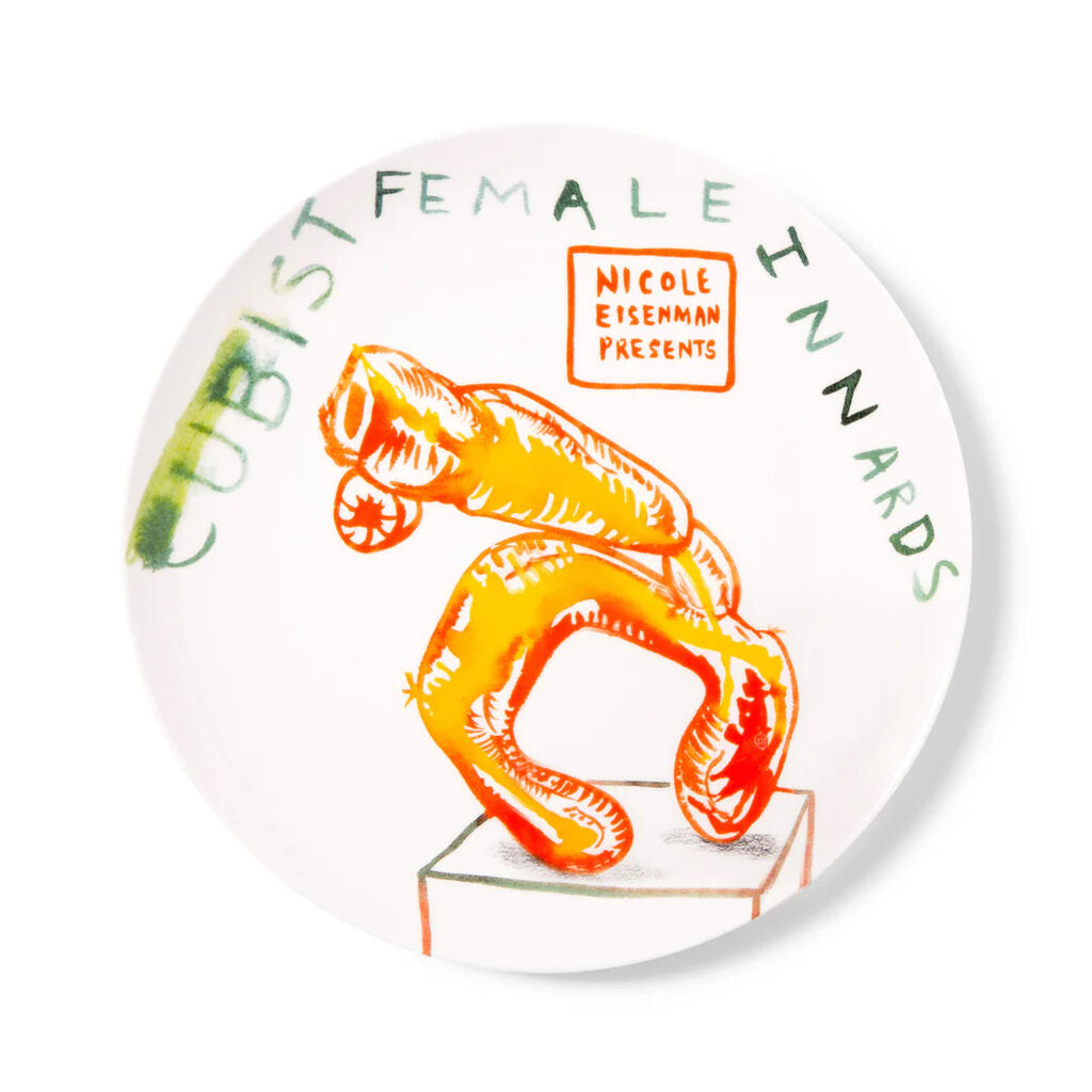 Nicole Eisenman - Cubist Female Innards, 2020, 2021 - Pinto Gallery