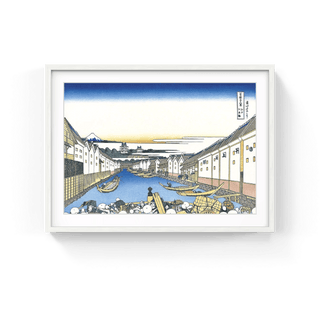 Nihonbashi in Edo, After 1830-Katsushika Hokusai-Pinto Gallery
