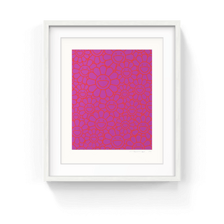 October Story (orange/lavender flowers), 2019-Takashi Murakami-Pinto Gallery