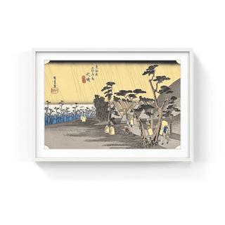 Oiso -Tora-ga-ame, After 1833-Utagawa Hiroshige (Andō Hiroshige)-Pinto Gallery