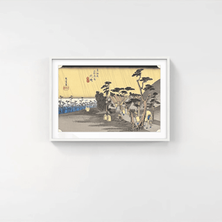 Oiso -Tora-ga-ame, After 1833-Utagawa Hiroshige (Andō Hiroshige)-Pinto Gallery
