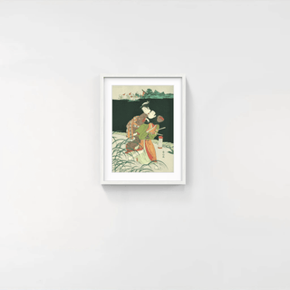Osen Eloping With Lover, After 1765-Suzuki Harunobu-Pinto Gallery