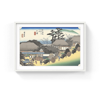 Otsu -Hashiri Tea-house, After 1833-Utagawa Hiroshige (Andō Hiroshige)-Pinto Gallery