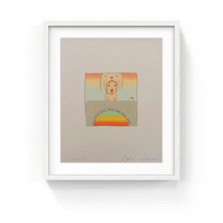 Over The Rainbow, 2004-Yoshitomo Nara-Pinto Gallery