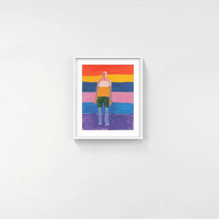 Person with Colors, 2024-Katherine Bradford-Pinto Gallery