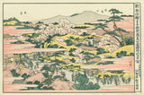 Perspective View of Oji Inari Shrine, Asukayama, After 1811