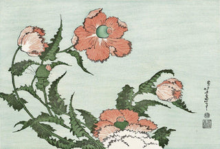 Poppies, After 1830-Katsushika Hokusai-Pinto Gallery