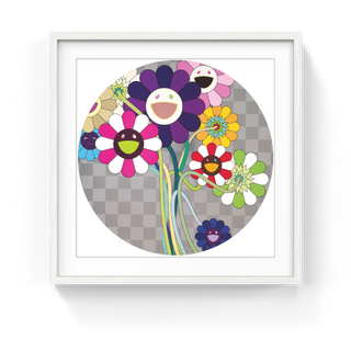 Purple Flowers In A Bouquet, 2010-Takashi Murakami-Pinto Gallery