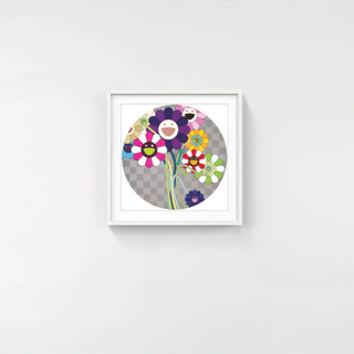 Purple Flowers In A Bouquet, 2010-Takashi Murakami-Pinto Gallery