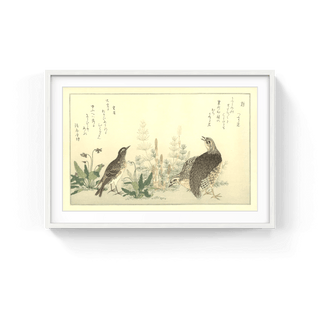 Quails and Lark, After 1792-Kitagawa Utamaro-Pinto Gallery