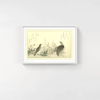 Quails and Lark, After 1792-Kitagawa Utamaro-Pinto Gallery