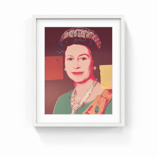 Queen Elizabeth II of the United Kingdom Diamond Dust, 1967 printed later-Andy Warhol-Pinto Gallery