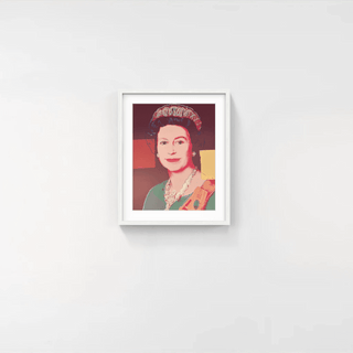 Queen Elizabeth II of the United Kingdom Diamond Dust, 1967 printed later-Andy Warhol-Pinto Gallery
