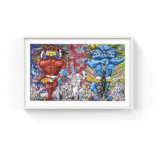 Red Demon and Blue Demon with 48 Arhats, 2013-Takashi Murakami-Pinto Gallery