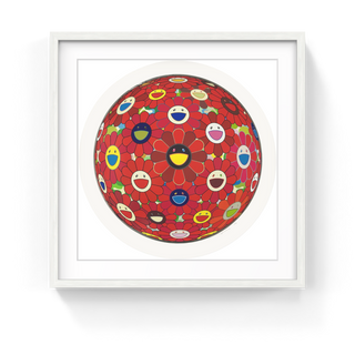 Red Flower Ball (3-D), 2012-Takashi Murakami-Pinto Gallery
