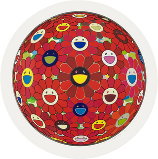 Red Flower Ball (3-D), 2012-Takashi Murakami-Pinto Gallery