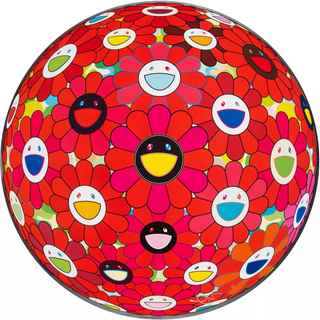 Red Flower Ball (3-D), 2013-Takashi Murakami-Pinto Gallery