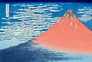 Red Fuji, After 1830-Katsushika Hokusai-Pinto Gallery