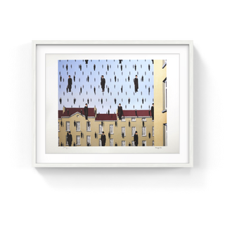 René Magritte - Golconde (Golconda), 2004 - Pinto Gallery