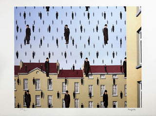 René Magritte - Golconde (Golconda), 2004 - Pinto Gallery