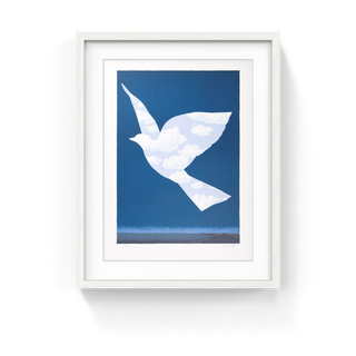 René Magritte - L'Oiseau de Ciel (The Sky Bird), 2010 - Pinto Gallery