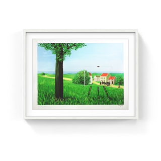 René Magritte - La Belle Captive (The Fair Captive), 2004 - Pinto Gallery