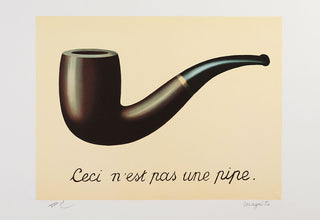René Magritte - La Trahison des Images (The Treachery of Images), 2010 - Pinto Gallery
