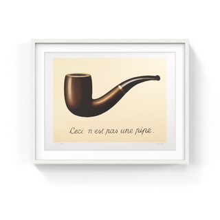 René Magritte - La Trahison des Images (The Treachery of Images), 2010 - Pinto Gallery