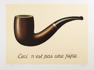 René Magritte - La Trahison des Images (The Treachery of Images), 2010 - Pinto Gallery