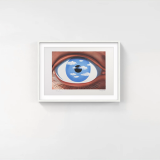 René Magritte - Le Faux Miroir (The False Mirror), 2010 - Pinto Gallery