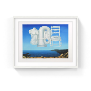 René Magritte - Le Temps Menaçant (Threatening Weather), 2010 - Pinto Gallery