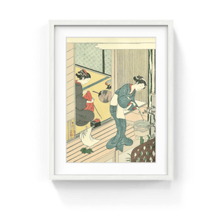 Returning Sails to the Towel Rack, After 1765-Suzuki Harunobu-Pinto Gallery
