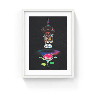 Reversed Double Helix - black head brown body, 2009-Takashi Murakami-Pinto Gallery