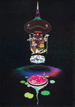 Reversed Double Helix - black head brown body, 2009-Takashi Murakami-Pinto Gallery